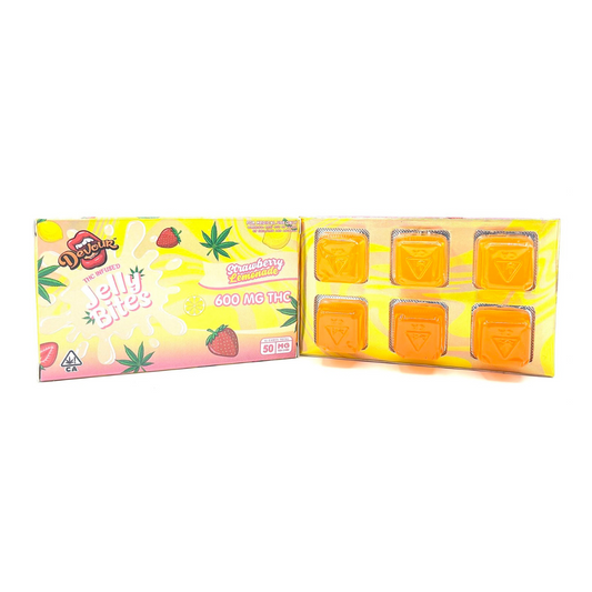 Devour Jelly Bites 600mg Strawberry Lemonade