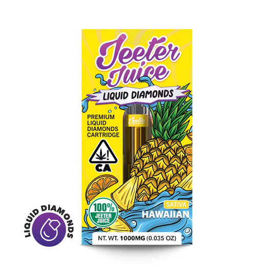 Jeeter Juice Liquid Diamonds Vape Cartridge Hawaiian