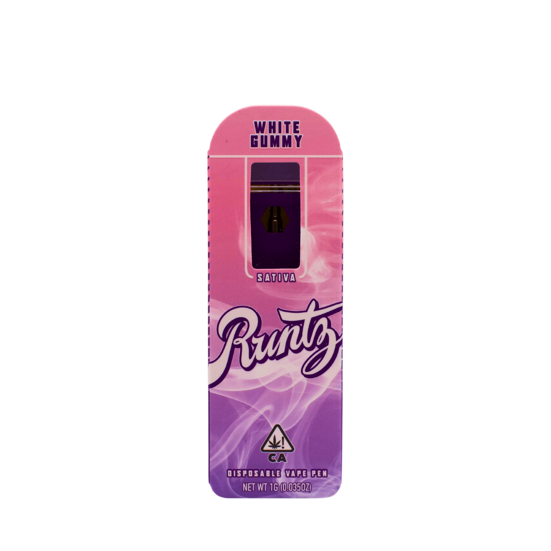 Runtz Disposable Vape Pen White Gummy