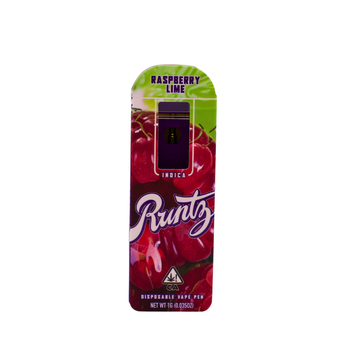 Runtz Disposable Vape Pen Raspberry Lime