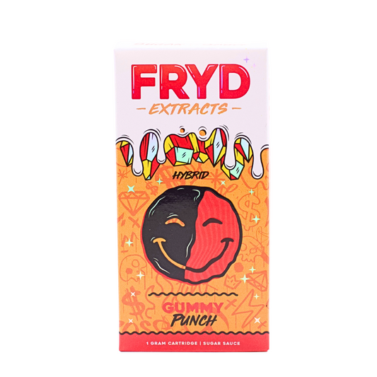 FRYED Extracts 1G Cartridge Gummy Punch