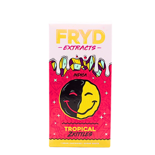 FRYED Extracts 1G Cartridge Tropical Zkittles