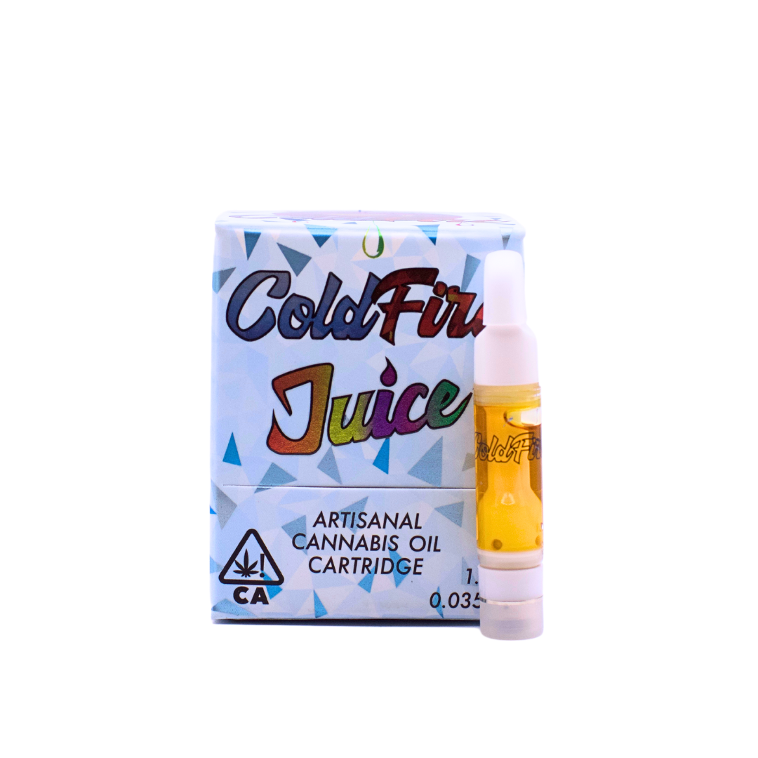 Cold Fire Juice Artisanal Oil Cartridge 1G SATSUMA SHERB