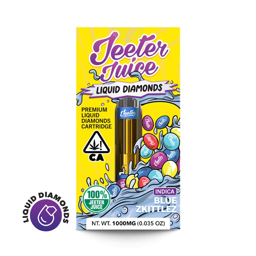 Jeeter Juice Liquid Diamonds Blue Zkittlez