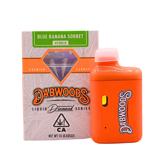 DAB BAR LIQUID DIAMOND 1G BLUE BANANA SORBET HYBRID