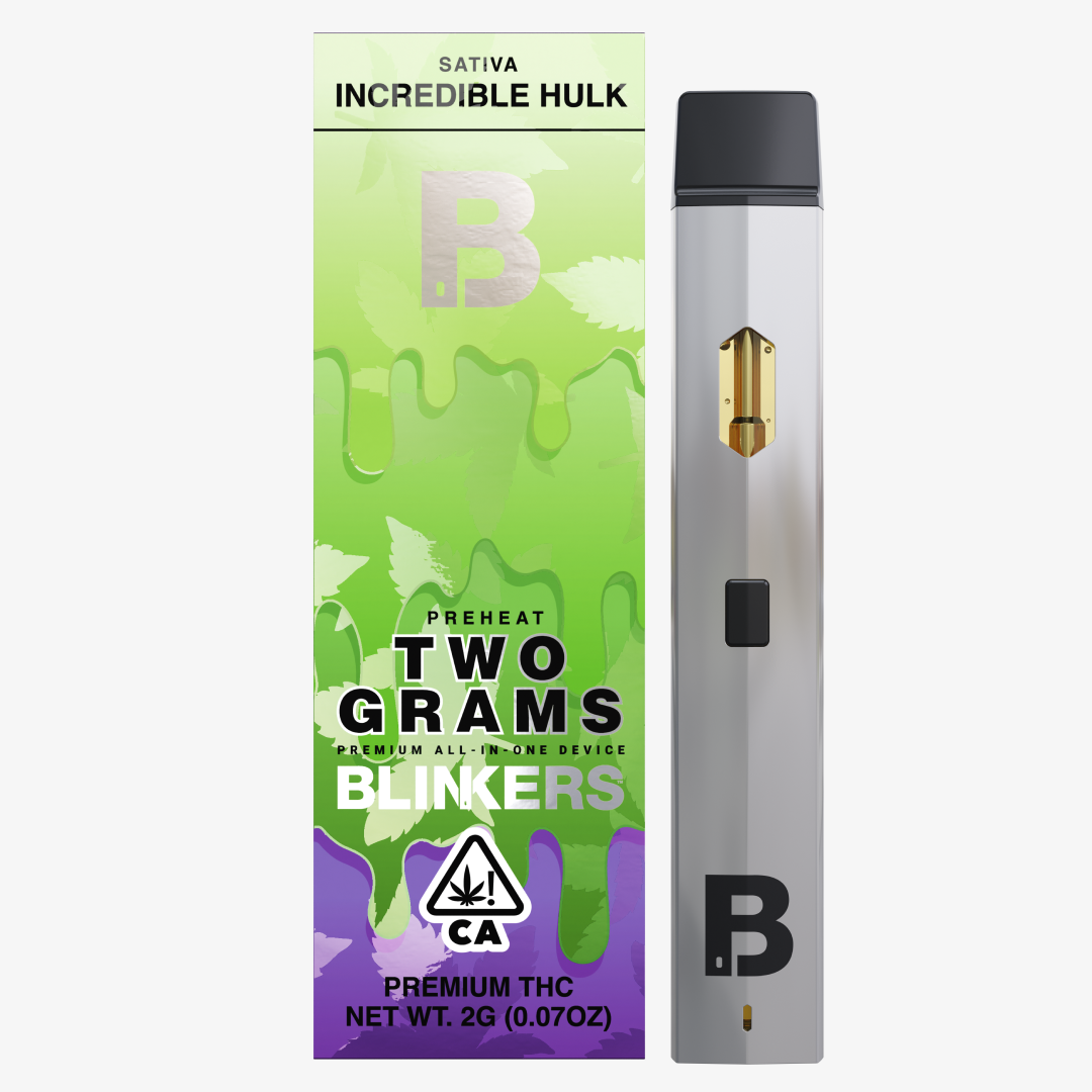 BLINKERS: 2G ALL IN ONE DEVICE SATIVA INCREDIBLE HULK