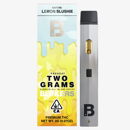 BLINKERS: 2G ALL IN ONE DEVICE SATIVA LEMON SLUSHIE