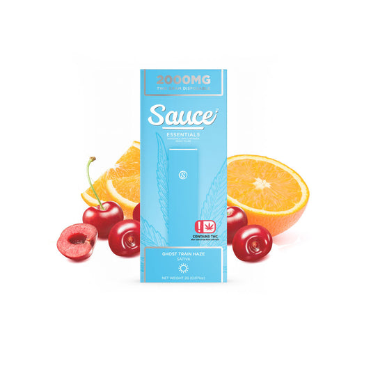 Sauce Essentials 2g Disposable Vape - Ghost Train Haze (Sativa)