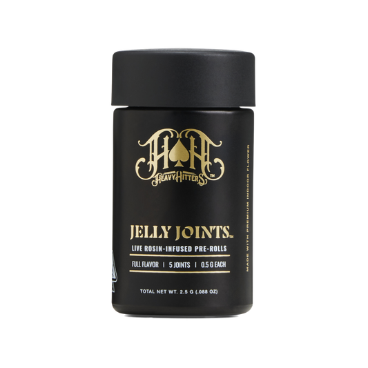 JELLY ROSIN INFUSED 0.5G PRE-ROLL 5 PACK - Heavy Hitters